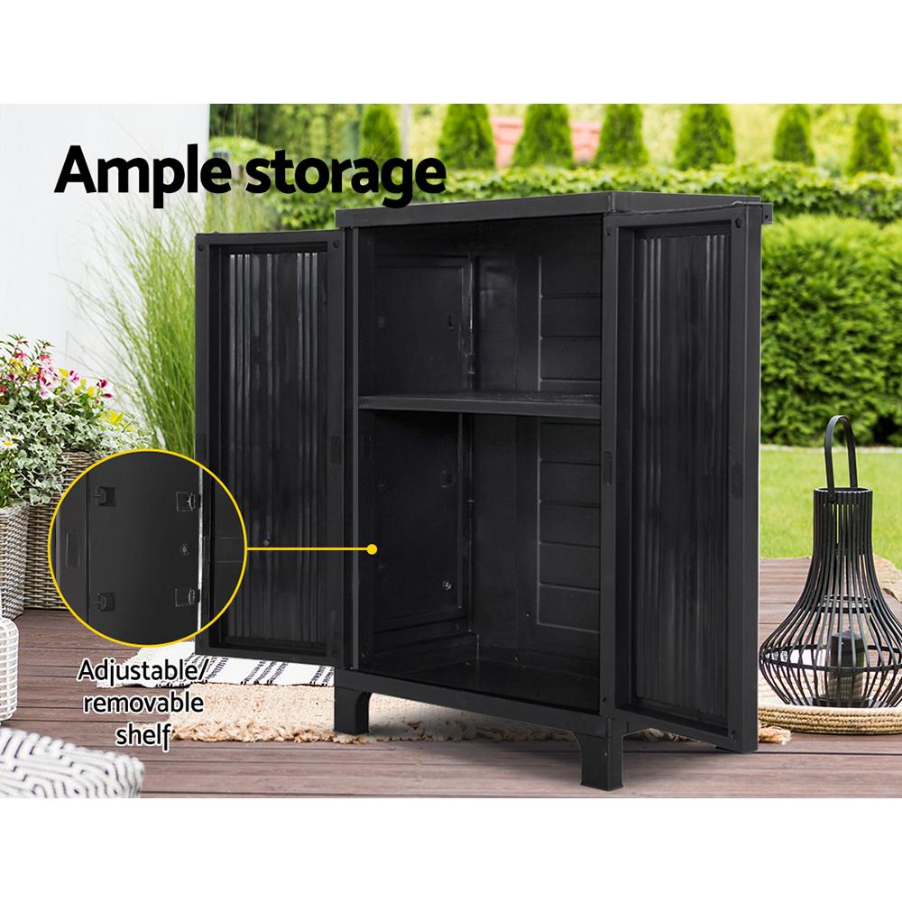 Gardeon Outdoor Storage Cabinet Cupboard Lockable Garden Sheds