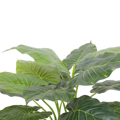 Artificial Potted Taro Plant / Elephant Ear 70cm